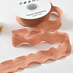 rubans organza rayés texturés couleur unie rose bleu orange beige floral 100 polyester
