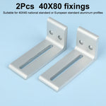 supports d'angle argenté équerres d'angle industriels plats opaques aluminium bricolage travail bois fixations