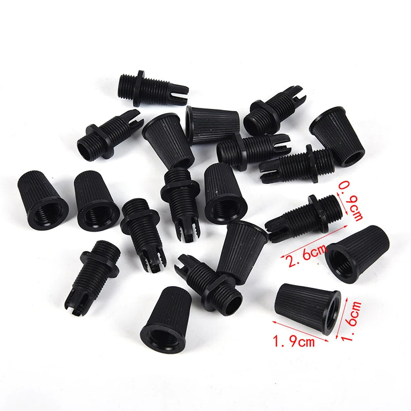 embouts bouchons bouteilles noir blanc rayures verticales modernes accessoires bricolage fixations invisibles sets outils
