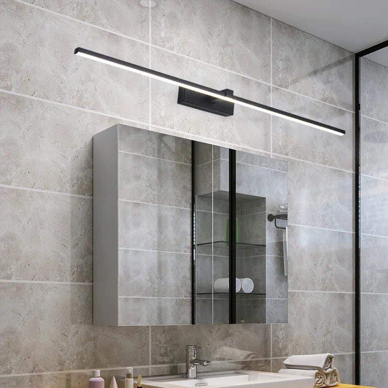 lampes led modernes minimalistes mur noires blanches lisses matées étanches chambre entrée étude