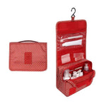 sac toilette voyage crochet suspension poignée rangement cosmétiques salle bain