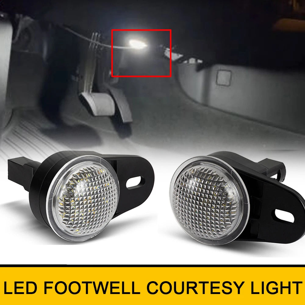 lampe led sol blanc moderne clips fixation jeep wrangler 1999 2010 points opaquesintérieur voiture