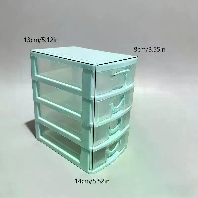 boîte bijoux transparente moderne noire blanche verte poignées tiroirs multifonctionnels