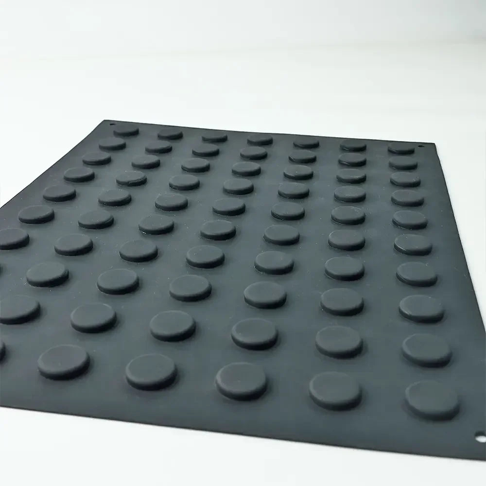 tapis magnétique réutilisable outils chirurgicaux argenté doré noir violet vert bleu rondelles professionnel