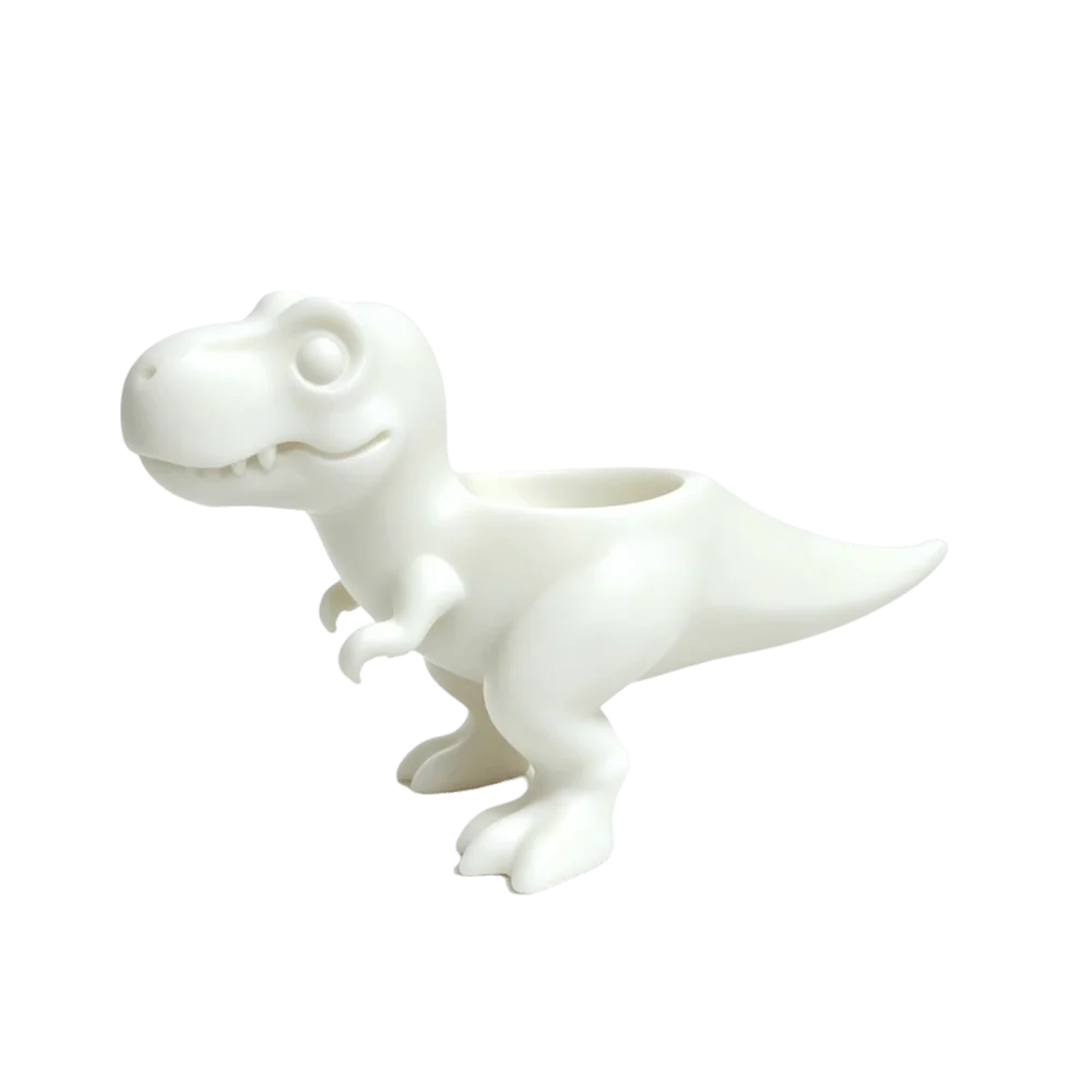 pots succulentes forme dinosaure contemporain noir blanc beige mignon plastique decoration
