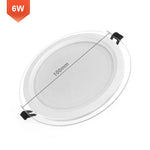 plafonniers led blancs modernes rond carré 6w 12w 18w clips adaptateurs élect