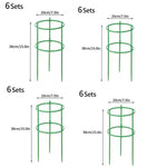 supports plante plastique vert moderne clips orchidées roses 12 sets 18 sets 24 sets