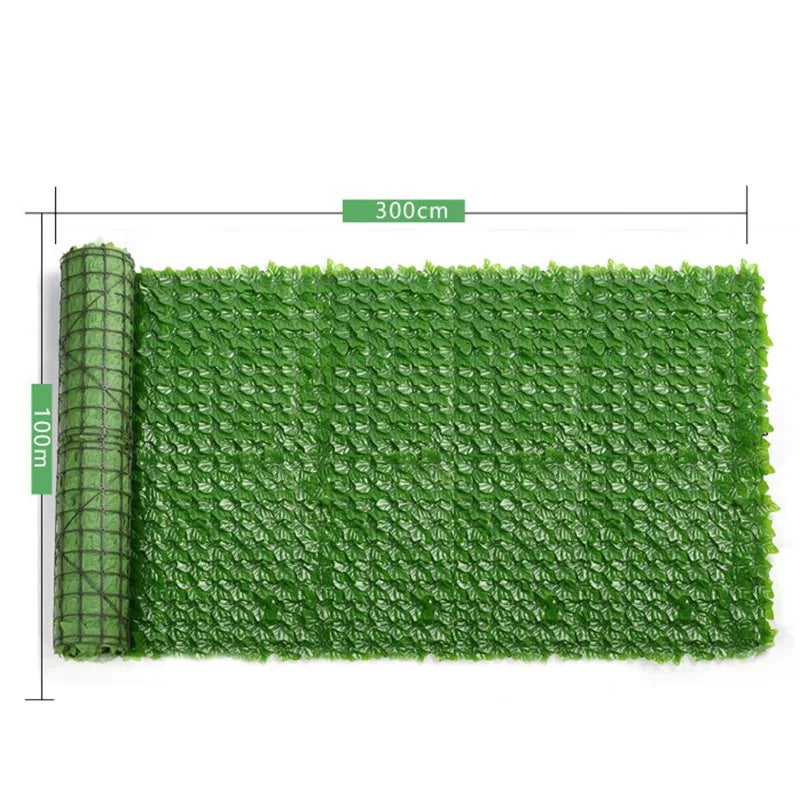 rideau végétal feuilles vert extérieur décoration jardin moderne opacitéextérieur accrochable