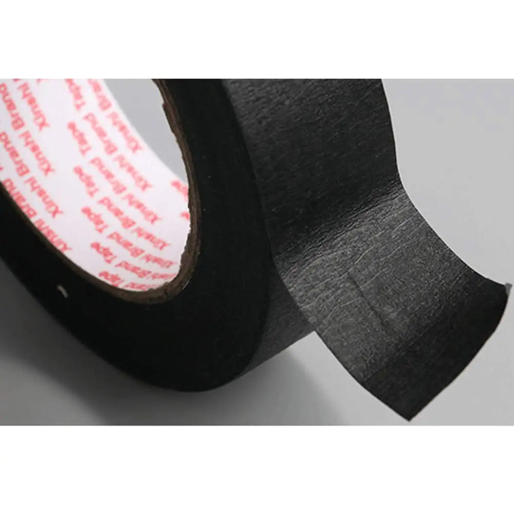 ruban adhésif noir 10mm 15mm 20mm 30mm 40mm 50mm 50m bricolage artisanat peinture masquage