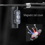lampe frontale led rechargeable usb 18650 21700 batterie ion lithium blanc rouge camping pêche