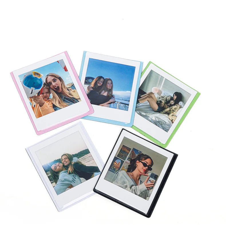 Cadre photo magnétique rouge pour Instax Square