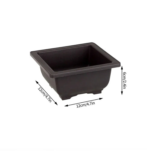 pot fleurs plastique noir moderne plante intérieure jardin décoration extérieur balcon