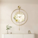 Horloge murale design salon 50x70cm