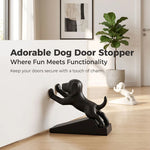 stoppeur porte chien blanc noir rose adhésif moderne protection mur sol