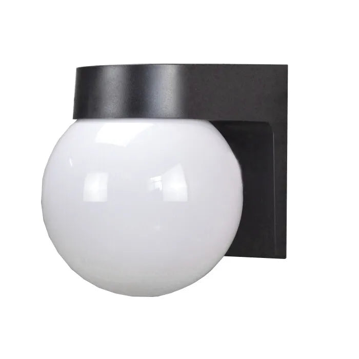applique murale led étanche e27 moderne blanc mat patioextérieur lumière