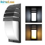 applique murale moderne led noir blanc rayures horizontales ip65 e27 12w 249lm 265v