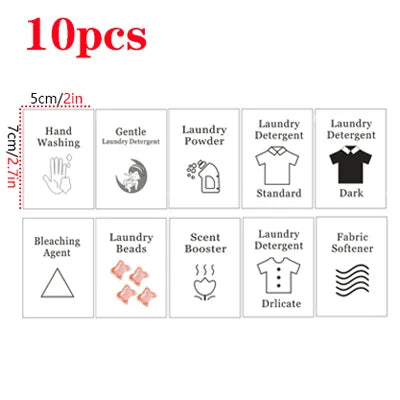 étiquettes autocollantes lessive savon détergent buanderie blanc moderne minimaliste pvc opaques bouteilles pumpe produits