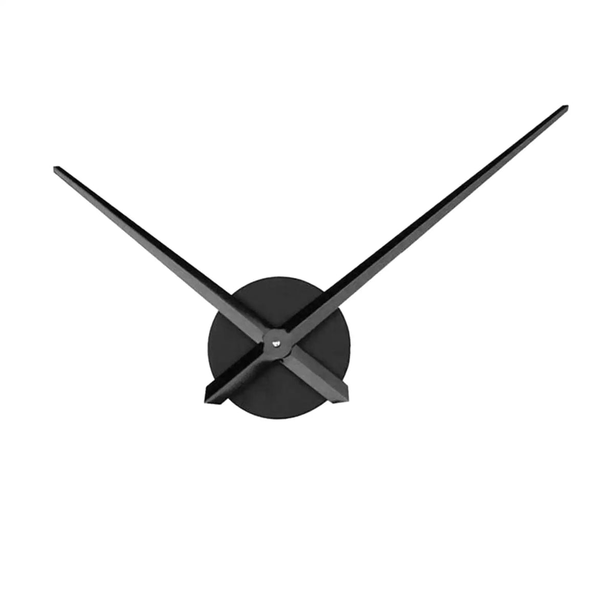aiguilles horloge murale métal noir argent modernes 33cm 27cm remplacement decoration chambre salon