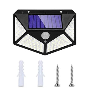 projecteur solaire détecteur mouvement extérieur led noir moderne portable