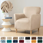 fauteuil moderne velours gris jaune beige turquois lavable salon chambre printemps été
