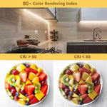 ruban led cob blanc 320 leds 5m 10m 3000k 4000k 6500k moderne