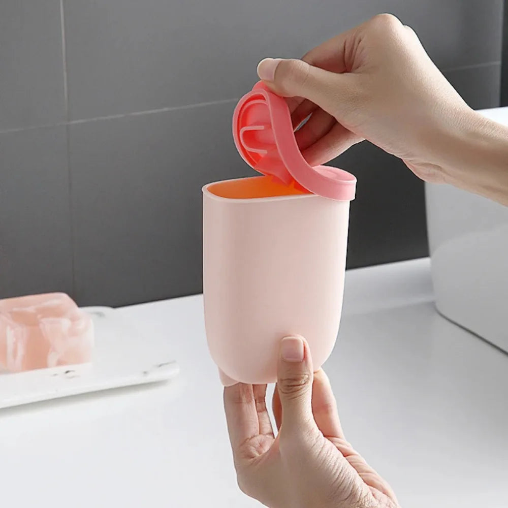 récipient savon silicone étanche couvercle chat oreilles bleu rose blanc mignon designextérieur rangement portable