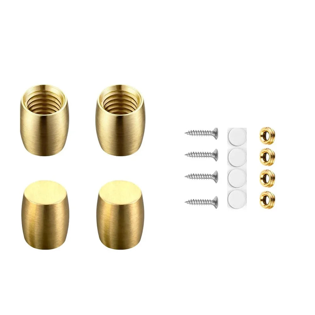 pieds antiderapants laiton vis rondelles planche découpe meuble moderne rustique cuisine accessoire fixation vissage