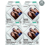 film instantané fujifilm square marbre blanc 10 feuilles compatible sq6 sq10 sp3