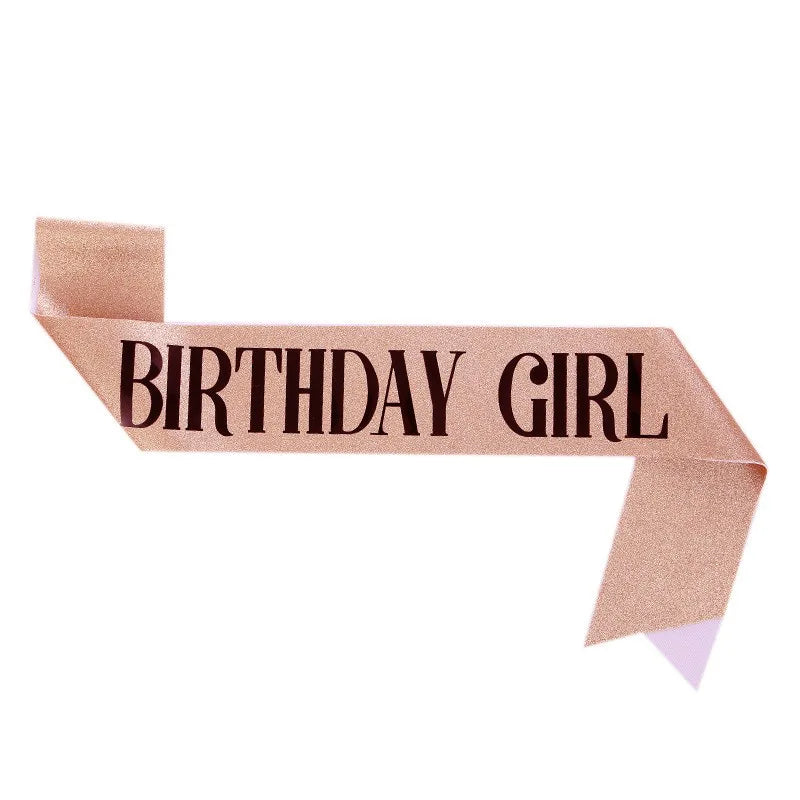 ruban pailleté festif anniversaire fille femme blanc rose bleu vert doré holographique