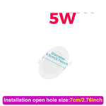 spots led downlight blanc moderne encastrables 220v 5w 10w 15w 20w 25w led haute