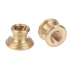 pièces métalliques dorées cylindriques filetage intérieur industriel accessoires bricolage décoration chambre coucher