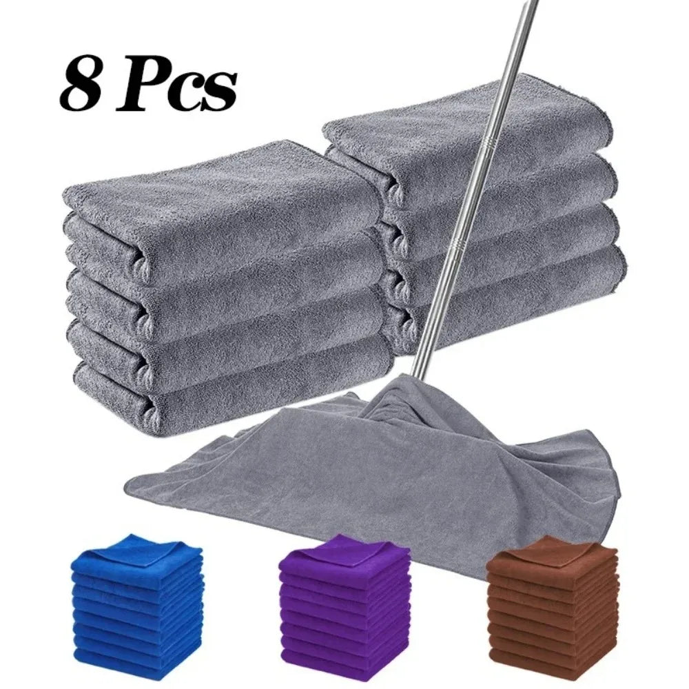 serviettes microfibre absorbantes gris bleu violet marron modernes utilitaires 30x70cm pack pièces