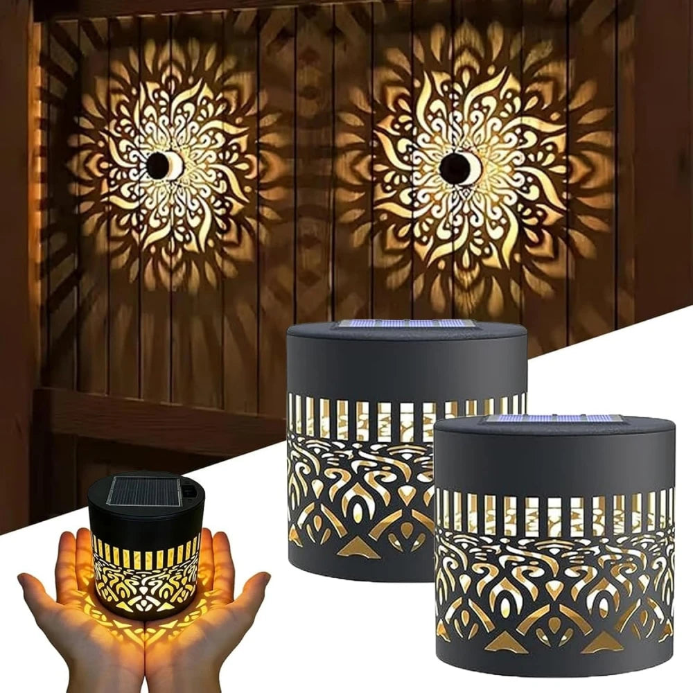 projecteur solaire tournesol moderne double adhésif vis led ip65extérieur jardin decoration fleurs contemporain
