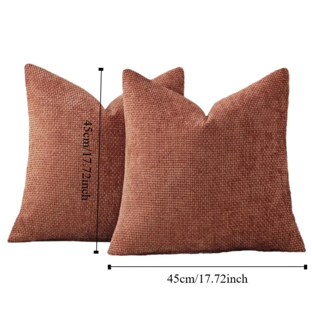 taies d'oreiller polyester bleu marine beige gris contemporaines coussins paquet
