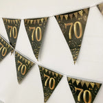 fanions anniversaire numéros 16 80 or confettis festifs océaniques inclusion festive