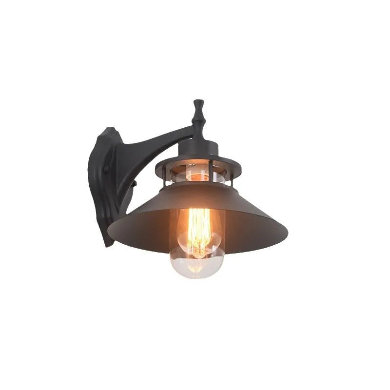 éclairage extérieur applique murale industrielle maritime led étanche abatjour opaque