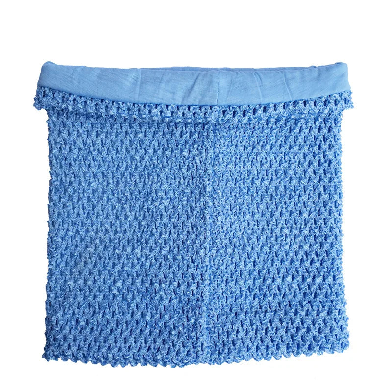 pochettes maille violet jaune rose bleu opaques modernes 10x12 inches DIY tutu