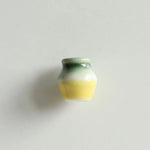 aimants réfrigérateur vases miniatures motifs floraux couleurs variées vintage minimaliste
