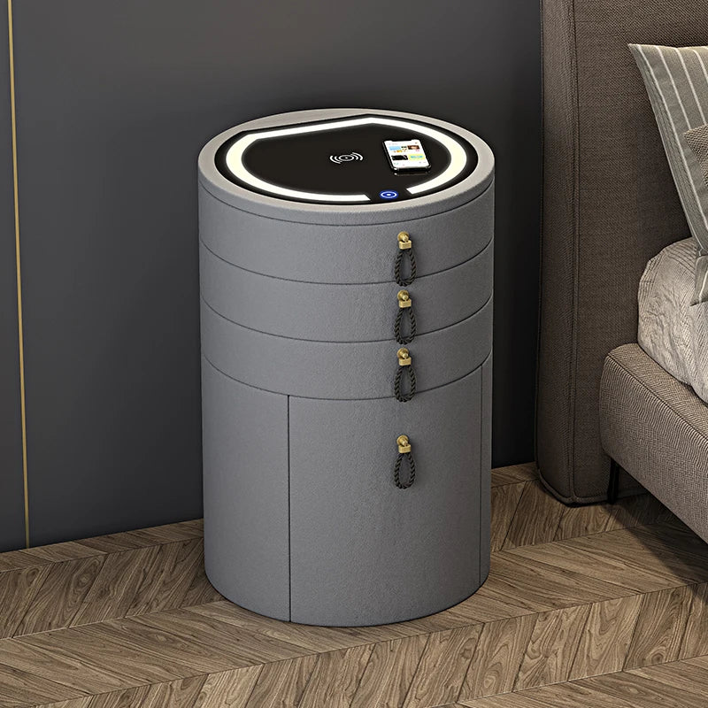coffret bijoux moderne couleur beige bleu gris vert matériau bois opaque
