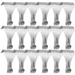 crochet mural argenté moderne photo tableau miroir 3cm 5.5cm adhésif