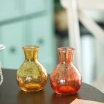 vase transparent moderne bulles couleurs vives décoration intérieure arrangement floral table mariage