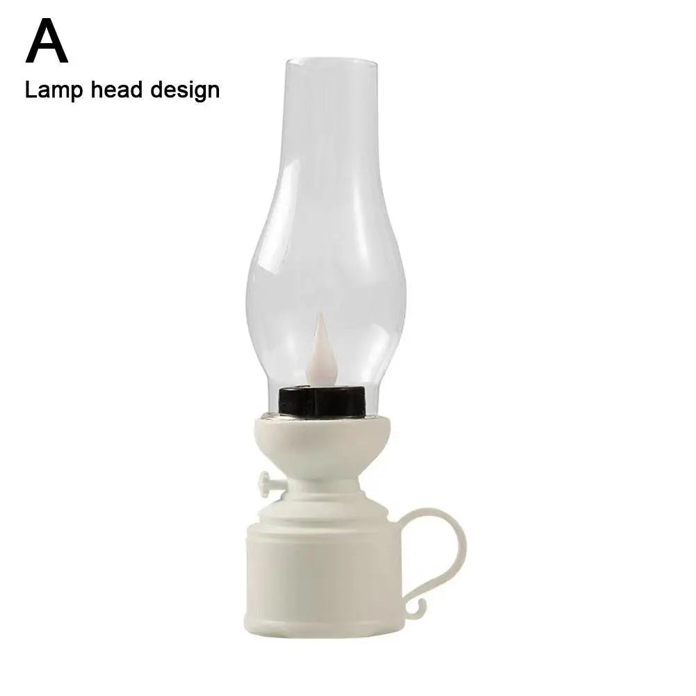 lampe huile led transparente vintage blanche noire bronze doré brillante maison mariage ambiance festive