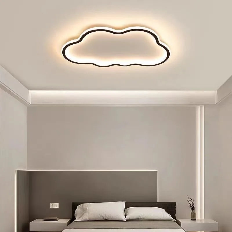 plafonnier led nuage blanc moderne sans fil autonome flux lumineux variable certifications sécurité