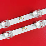 ruban led blanc moderne 780mm 3v connecteurs fixation led 11 blancs
