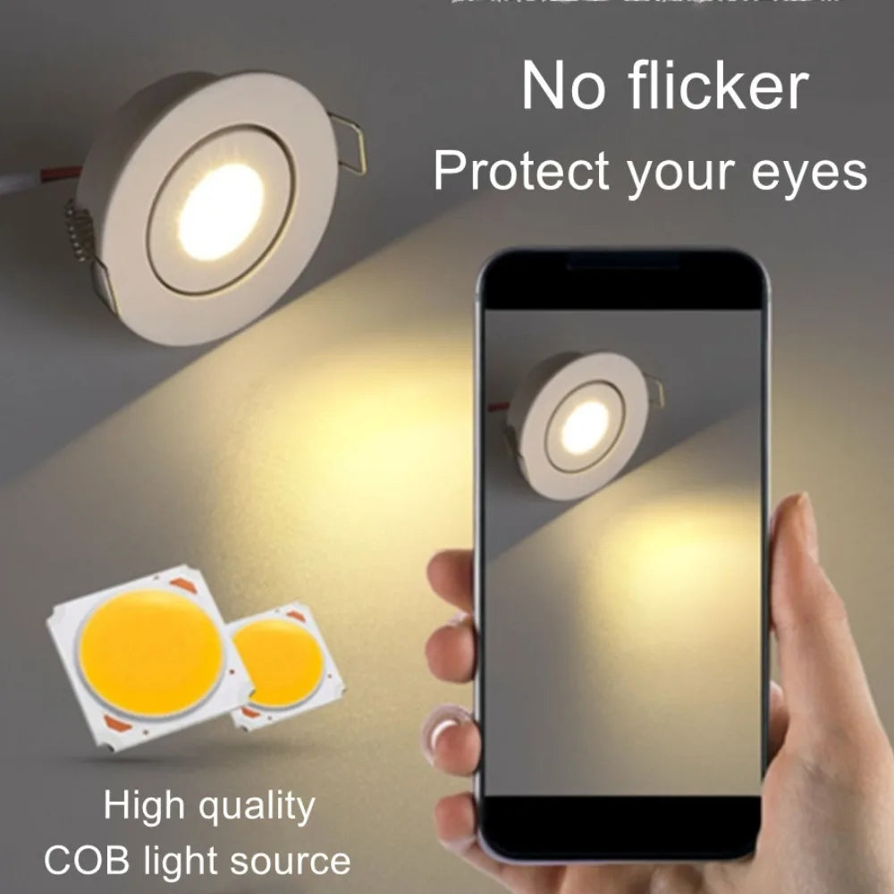 Spot LED blanc moderne 12V 249 2000 lumens réglable clips inclusion câbles instructions