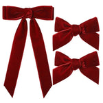 rubans velours classiques clips métalliques barrettes cheveux filles élégantes ornements cheveux ACCESSOIRES HEADWEAR