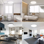 lampe moderne blanc 18w 20w 30w 220v éclairage quotidien ultrafine led