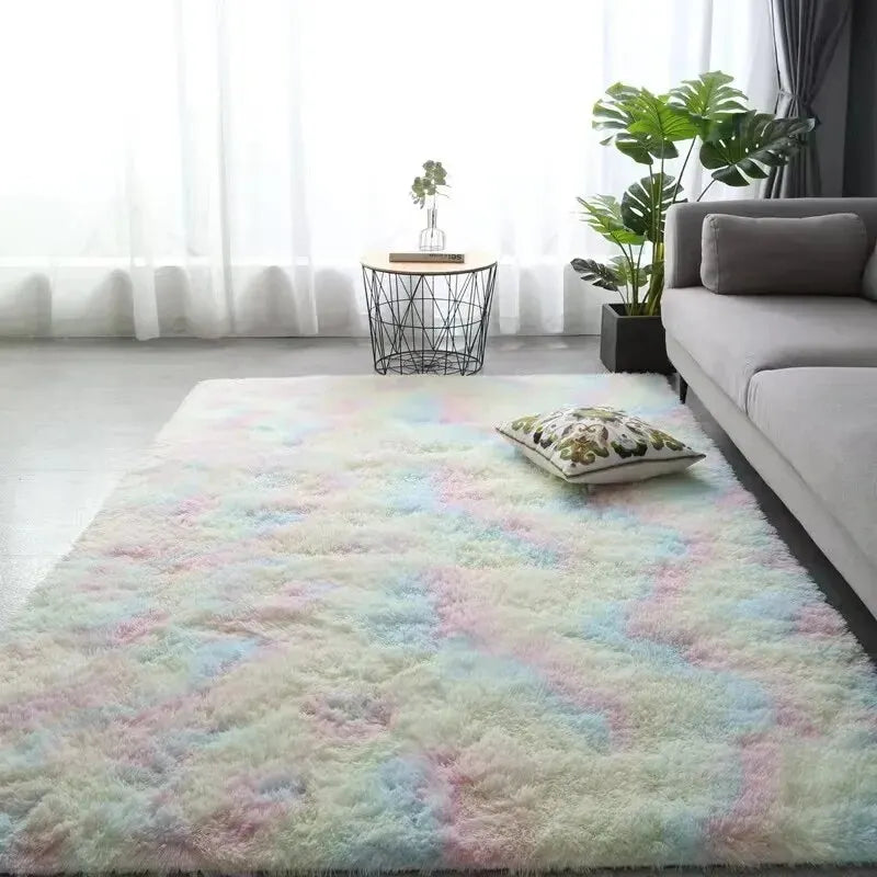 tapis intérieur doux confortable gris rose beige moderne salon chambre cuisine maison
