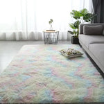 tapis intérieur doux confortable gris rose beige moderne salon chambre cuisine maison