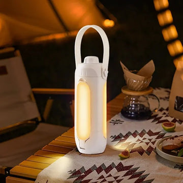 lanterne portable camping blanc moderne rechargeable led annuel suspension tactile